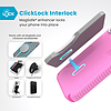 Speck Presidio2 Grip ClickLock & MagSafe - iPhone 16 tok igazi rózsaszín / sokkoló rózsaszín / fehér (150689-3249)