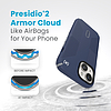 Speck Presidio2 Grip ClickLock & Magsafe - tok iPhone 15 / iPhone 14 / iPhone 13 telefonokhoz parti kék / porszürke / fehér (150439-3206)