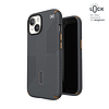 Speck Presidio2 Grip ClickLock & MagSafe - tok iPhone 15 / iPhone 14 / iPhone 13 telefonokhoz szénszürke/hűvös bronz (150439-3212)
