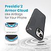 Speck Presidio2 Grip ClickLock & MagSafe - tok iPhone 15 / iPhone 14 / iPhone 13 telefonokhoz szénszürke/hűvös bronz (150439-3212)