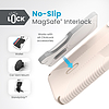 Speck Presidio2 Grip ClickLock & Magsafe - tok iPhone 15 Plus / iPhone 14 Plus készülékekhez fehérített csont / Heirloom Gold / Hazel Brown (150455-3214)