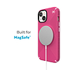 Speck Presidio2 Grip + MagSafe - iPhone 14 Plus tok MICROBAN bevonattal digitális rózsaszín / virágos rózsaszín / fehér (150117-3067)