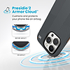 Speck Presidio2 Grip - tok iPhone 16 Pro készülékhez szénszürke / hideg bronz / fehér (150778-3212)