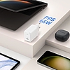 Spigen ArcStation Pro GaN-651 - USB-C fali töltő PD 3.0 PPS 65W + USB-C kábel fehér (ACH05476)