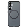 Spigen Capella GP-FPS936PGBJW szilikontok MagFit mágneses gyűrűvel Samsung Galaxy S25+ készülékhez, fekete