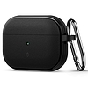Spigen - Caseology Vault védőtok - Apple AirPods Pro 1/2 készülékhez, légtértechnológia, alumínium tartó - matt fekete (KF2338309)