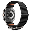 Spigen DuraPro Flex - Szíj Samsung Galaxy Watch Ultra 47 mm-hez fekete (AMP08773)