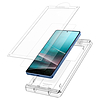 Spigen Elite Shield EZ FIT hibrid üveg Samsung Galaxy S25 Ultra készülékhez - átlátszó