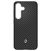 Spigen Enzo Aramid GP-FPS936PGABW szilikon tok beépített MagFit gyűrűvel Samsung Galaxy S25+ készülékhez, fekete