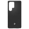 Spigen Enzo Aramid GP-FPS938PGABW szilikon tok beépített MagFit gyűrűvel Samsung Galaxy S25 Ultra készülékhez, fekete
