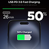 Spigen Essential EE201EU USB-C 20W fali töltő - fehér