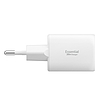 Spigen Essential EE352EU USB-C / USB-A 35W-os fali töltő - fehér