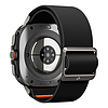 Spigen Fit Lite szíj Galaxy Watch Ultra 47mm-hez - fekete