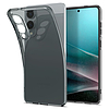 Spigen folyadékkristályos tok Samsung Galaxy S25 Edge-hez - félig átlátszó