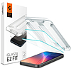 Spigen Glas.TR "Ez Fit" edzett üveg 2 db-os csomag Google Pixel 9A-hoz - Átlátszó