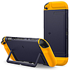 Spigen Nano Pop tok Nintendo Switch 2-höz - sötétkék és sárga