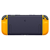 Spigen Nano Pop tok Nintendo Switch 2-höz - sötétkék és sárga