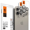Spigen - Optik.tR EZ Fit Pro kameraüveg (2 csomag) - iPhone 14 Pro / 14 Pro Max / 15 Pro / 15 Pro Max - Természetes titán (KF2317183)