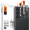 Spigen - Optik.tR EZ Fit Pro kameraüveg (2 csomag) - Samsung Galaxy S24 Ultra - Fekete (KF2318889)
