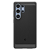 Spigen Rugged Armor Mag tok Samsung Galaxy S25 Ultra-hoz, fekete