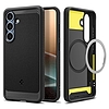 Spigen Rugged Armor MagSafe - Samsung Galaxy S25+ tok matt fekete (ACS08977)