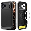 Spigen Rugged Armor MagSafe tok iPhone 17 Pro Maxhoz - matt fekete