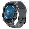 Spigen Rugged Armor Pro - szíj tokkal Apple Watch 10 46 mm-hez sötétszürke (ACS08605)