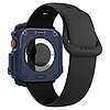 Spigen Rugged Armor tok Apple Watch 10 46mm-hez - sötétkék