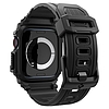 Spigen Rugged Armour Pro - Szíj tokkal Apple Watch 10 46 mm-hez matt fekete (ACS08604)
