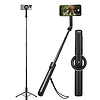 Spigen - Selfie Stick (S580W) - MagSafe kompatibilis, állvánnyal, stabil, Bluetooth, iOS és Android rendszerhez - fekete (KF2338310)