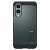 Spigen Tough Armor MagSafe tok Samsung Galaxy S25 Edge-hez - zöld/fekete