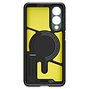 Spigen Tough Armor MagSafe tok Samsung Galaxy S25 Edge-hez - zöld/fekete