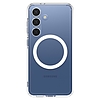 Spigen Ultra Hybrid Mag MagSafe - Samsung Galaxy S25 tok átlátszó fehér (ACS09002)