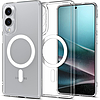 Spigen Ultra Hybrid Mag tok MagSafe-fel Samsung Galaxy S25 Edge-hez - átlátszó