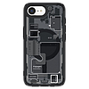 Spigen Ultra Hybrid MagSafe tok iPhone 16e Zero One-hoz - fekete