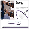 Spigen univerzális szíj szett Crossbody & Wrist - telefonszíj vállhoz és csuklóhoz mélylila (AFA08363)