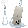 Spigen univerzális szíj szett Crossbody & Wrist - telefonszíj vállhoz és csuklóhoz néma kék (AFA08364)