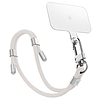 Spigen univerzális szíj szett Crossbody & Wrist - telefonszíj vállhoz és csuklóhoz gyöngyfehér (AFA08365)