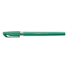 Stabilo Excel golyóstoll zöld egyszínű, műanyag, kupakos ˝F˝ kék írásszín 828 36