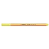 Stabilo Point 88 tűfilc neon sárga, hatszög alakú, műszaki rajzhoz kíváló 0,4mm 88/024