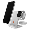 STM ChargeTree Go 3 az 1-ben töltőállomás telefonhoz, AirPodshoz, Apple Watchhoz - fehér (STM-931-322Z-01)