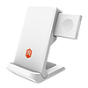STM ChargeTree Go 3 az 1-ben töltőállomás telefonhoz, AirPodshoz, Apple Watchhoz - fehér (STM-931-322Z-01)