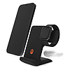 STM ChargeTree Go 3 az 1-ben töltőállomás telefonhoz, AirPodshoz, Apple Watchhoz - fekete (STM-931-322Z-02)