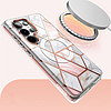 Supcase Cosmo Mag tok Samsung Galaxy S25 Ultra készülékhez, márványrózsaszín