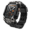 Supcase Unicorn Beetle Ore tok Apple Watch Ultra 1 / 2 49mm-hez - fekete
