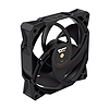 Számítógép ventilátor ARGB Darkflash S100, 120x120 fekete (S100 Black Fan)