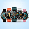 Szilikon szíj Huawei Watch GT / GT2 / GT2 Pro okosórához, fekete