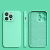 Szilikon tok Samsung Galaxy A14 5G / Galaxy A14 szilikon borító menta zöld