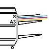 Színes másolás, nyomtatás A/3 1 oldalas 100 lap felett