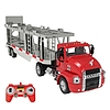 Távirányítható teherautó 1:26 Double Eagle (piros) (Car Transporter) E583-003